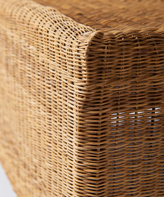 Cane Square Coffee Table