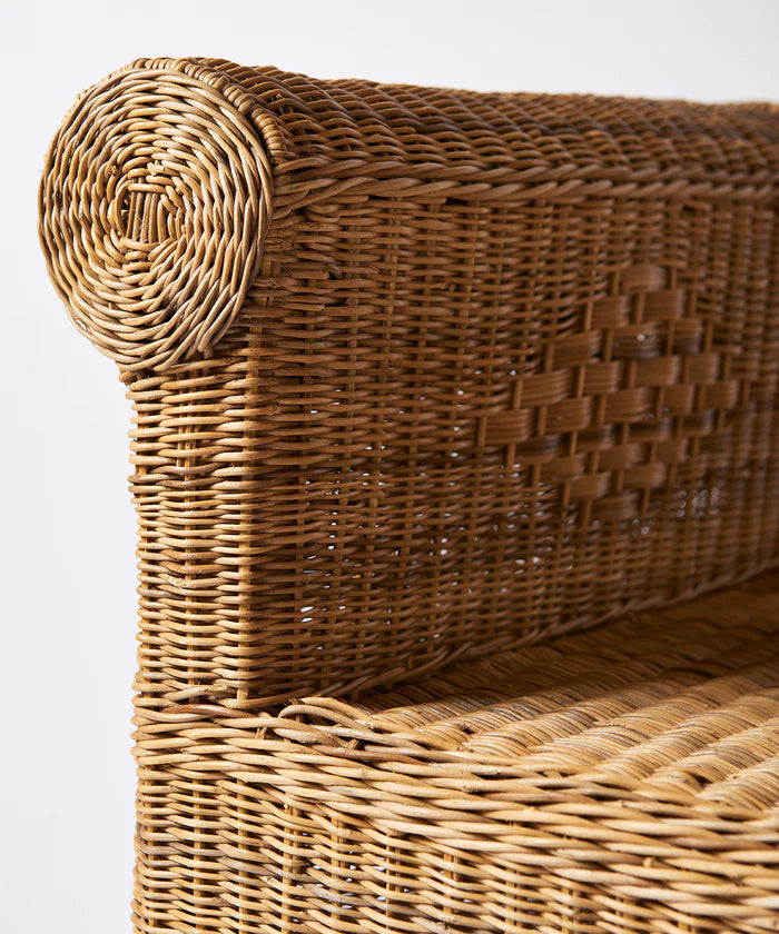 Cane Ottoman