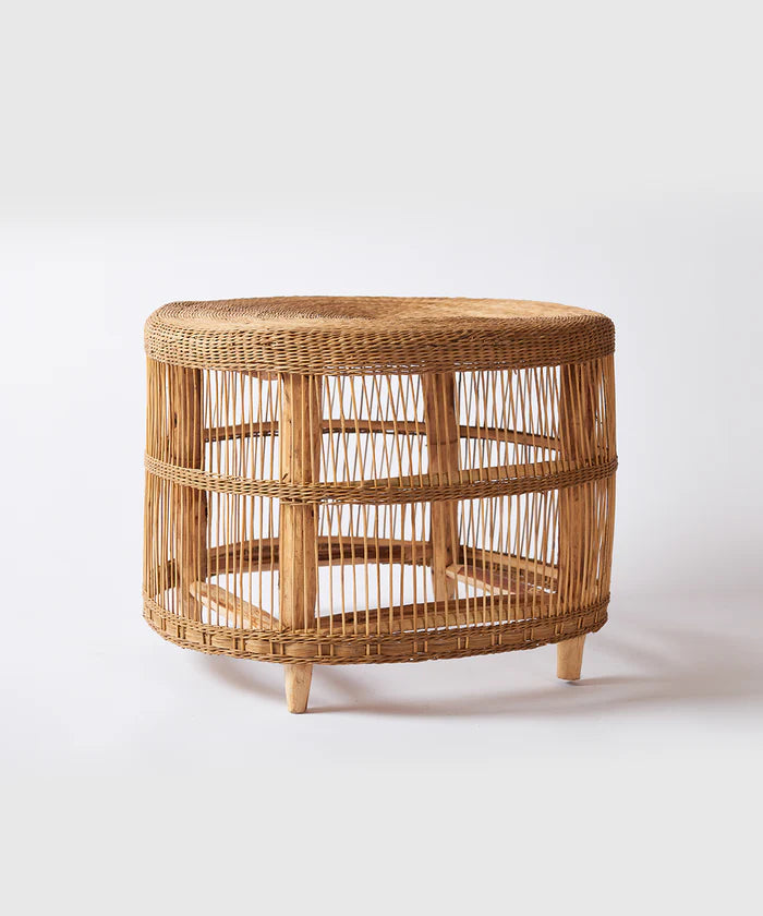 Small Round Traditional Coffee Table